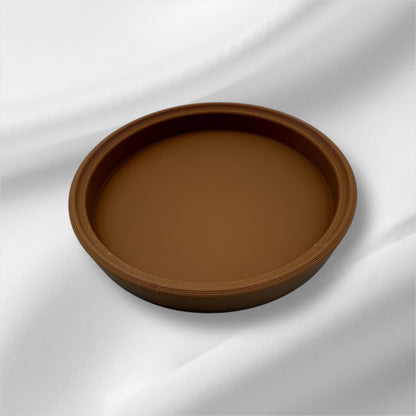 Modern Textured Planter with Saucer