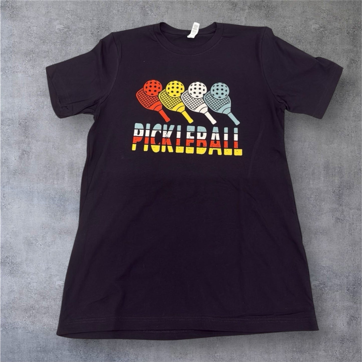 Retro Pickleball T-Shirt (Bella+Canvas)