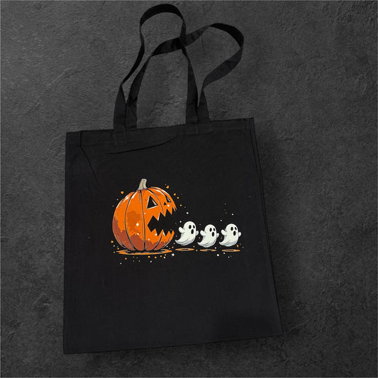 🎃 Pumpkin Chase Halloween Tote Bag 👻