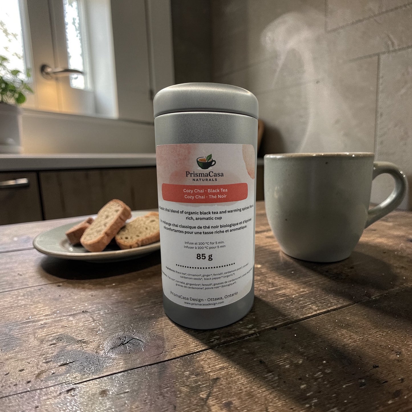 Cozy Chai – Organic Spiced Black Tea