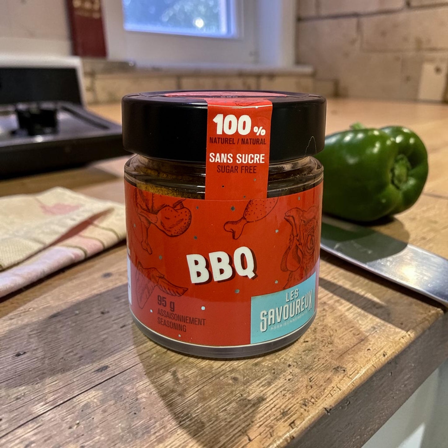 Les Savoureux - Assaisonnement BBQ - 95 g