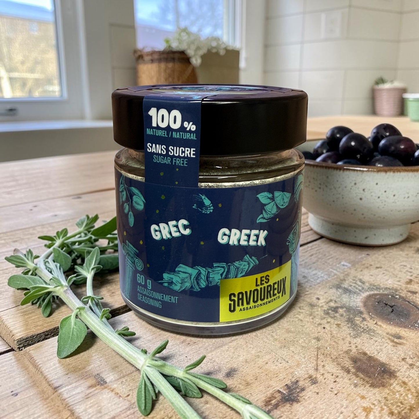 Les Savoureux - Greek - 60g