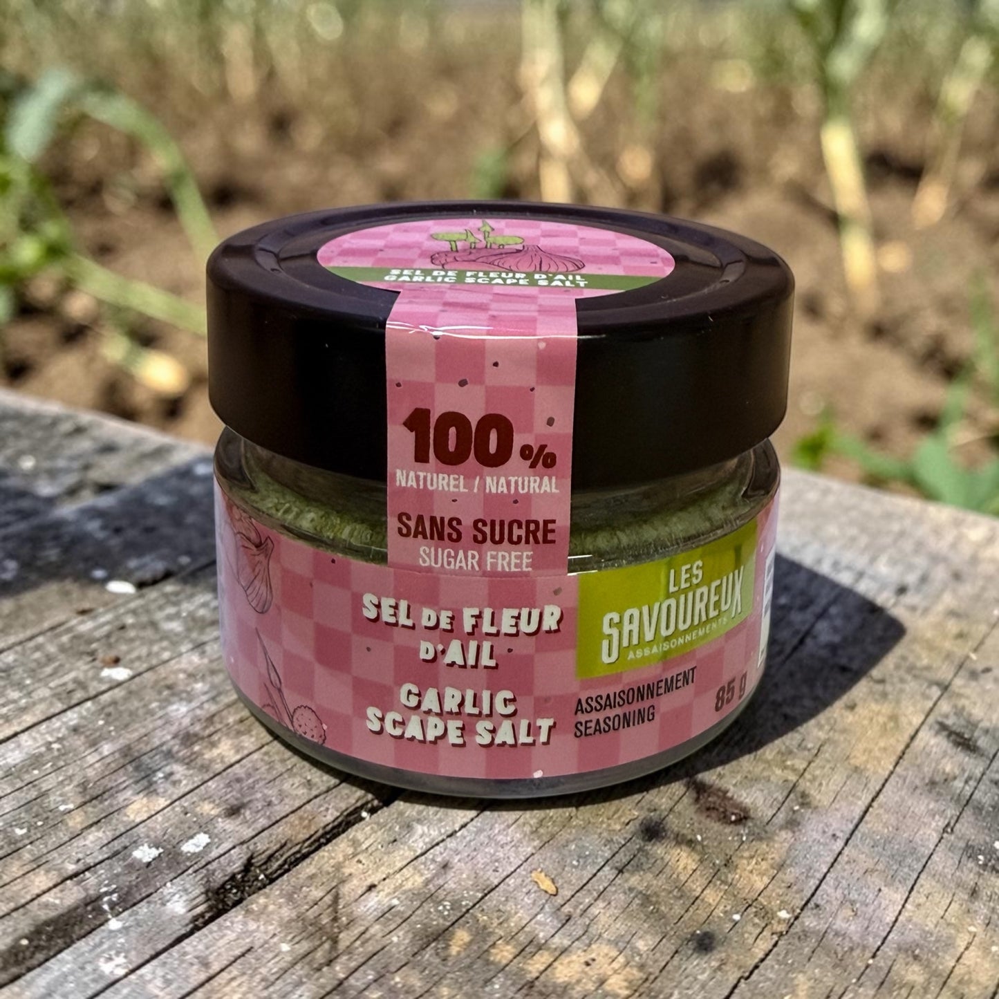 Les Savoureux - Garlic Scape Salt - 85g