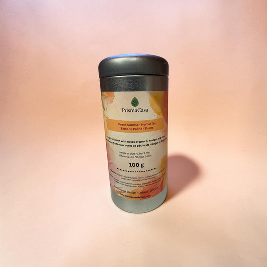 Peach Sunrise – Organic Rooibos Tea (100g)