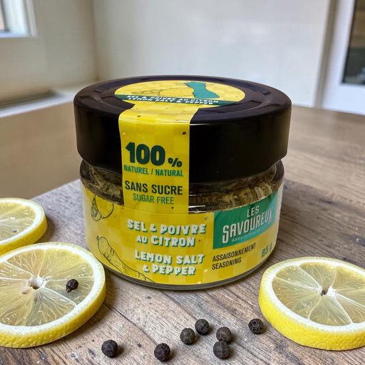 Les Savoureux - Lemon Salt & Pepper - 85g