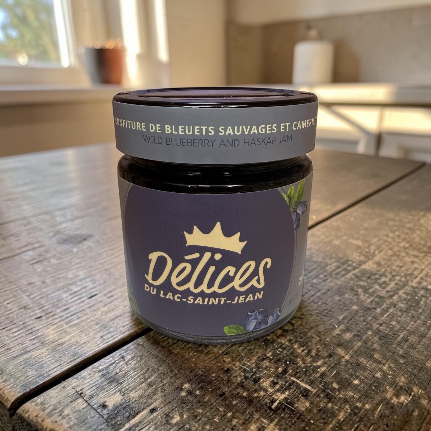 Délices du Lac-Saint-Jean - Wild Blueberry and Haskap Jam