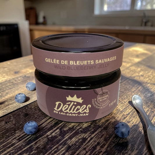 Délices du Lac-Saint-Jean - Wild Blueberry Jelly (110mL)