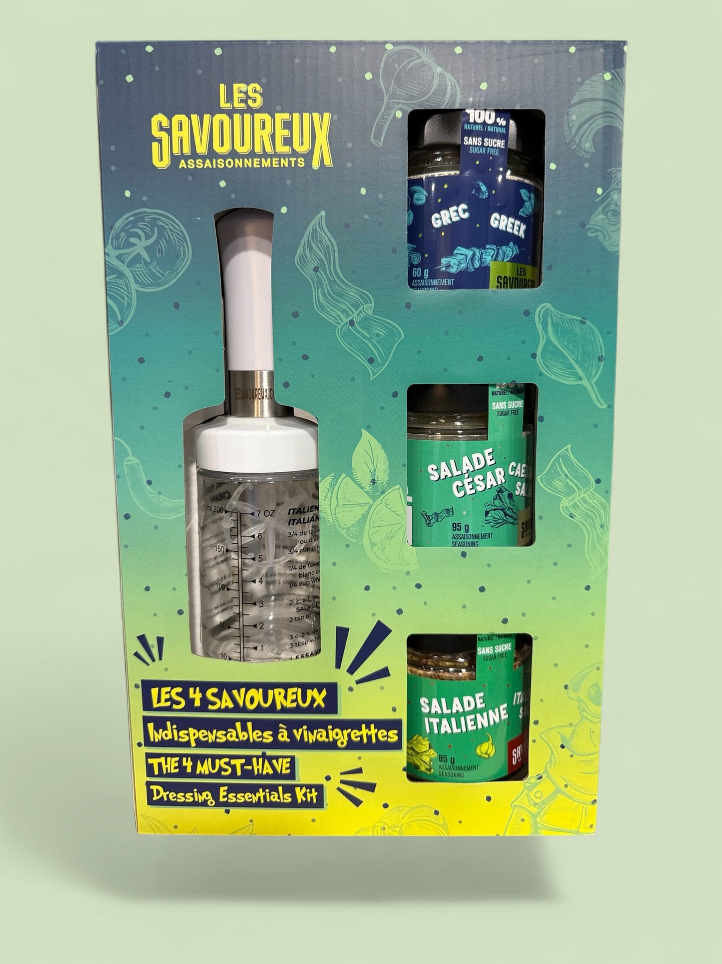 Les Savoureux – The 4 Must-Have Dressing Essentials Kit