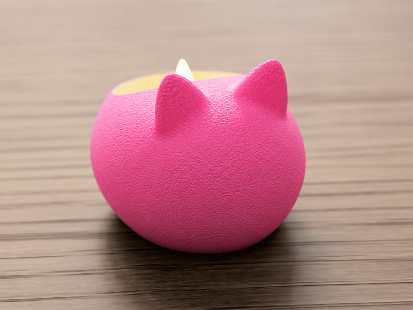 Cozy Cat Tea Light Holder