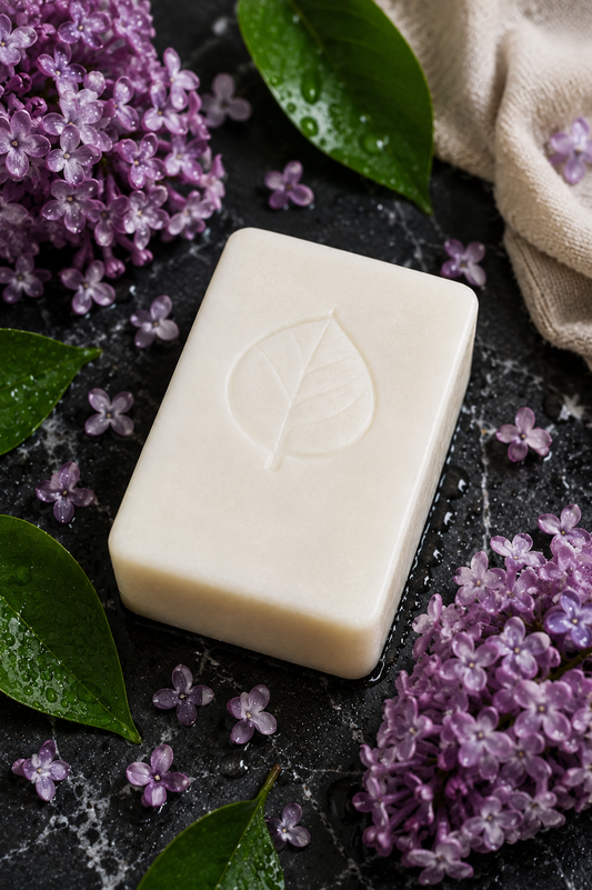 Pain de savon - Lilas du matin - (125g)