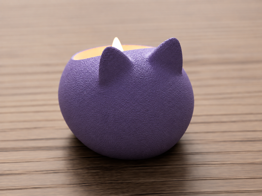 Cozy Cat Tea Light Holder