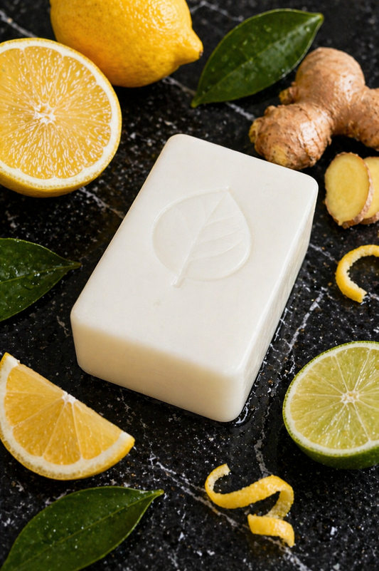 Pain de savon - Agrumes & Gingembre (125g)