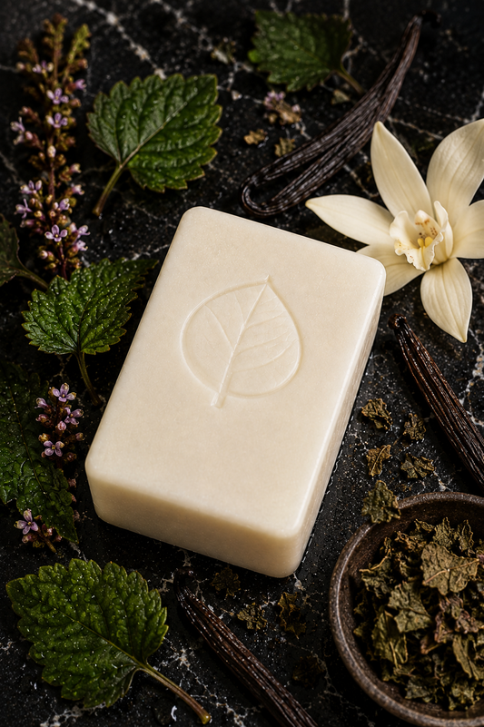 Savon en barre - Patchouli Vanille - (125g)